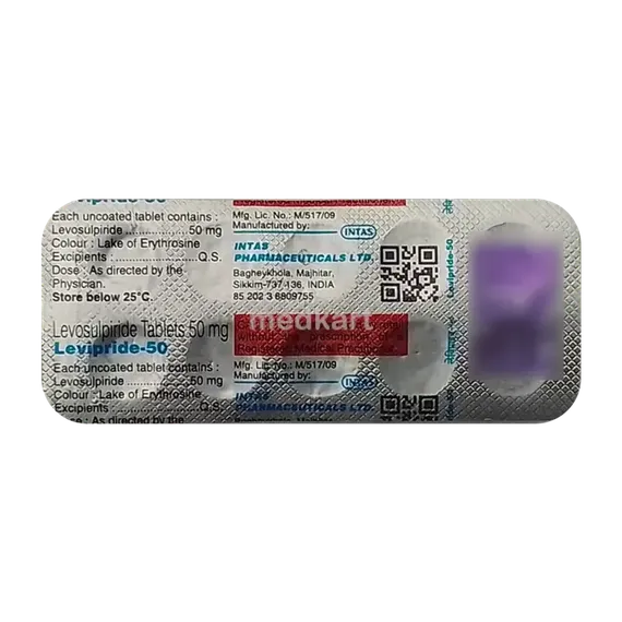 levipride 50 tablet 10's